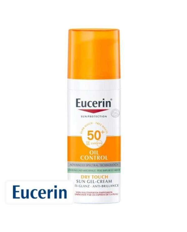 Eucerin Sun Oil Control Gel-Crème Toucher Sec SPF 50+ – 50 ml