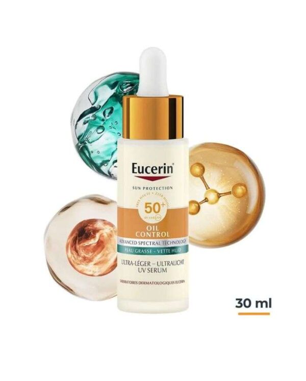 Eucerin Sun Oil Control Sérum Ultra-Léger SPF 50+ – 30 ml