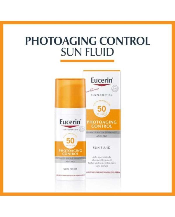Eucerin Sun Photoaging Control Fluide SPF 50+ – 50 ml