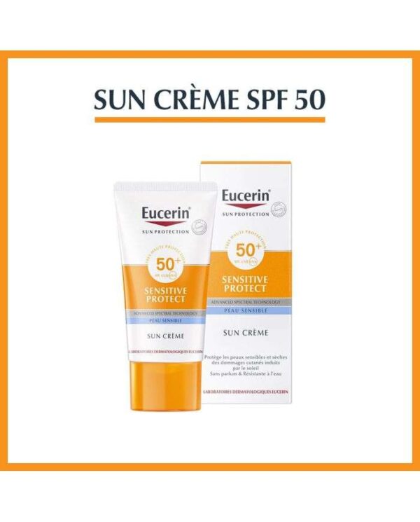 Eucerin Sun Sensitive Protect Crème SPF 50+ – 50 ml