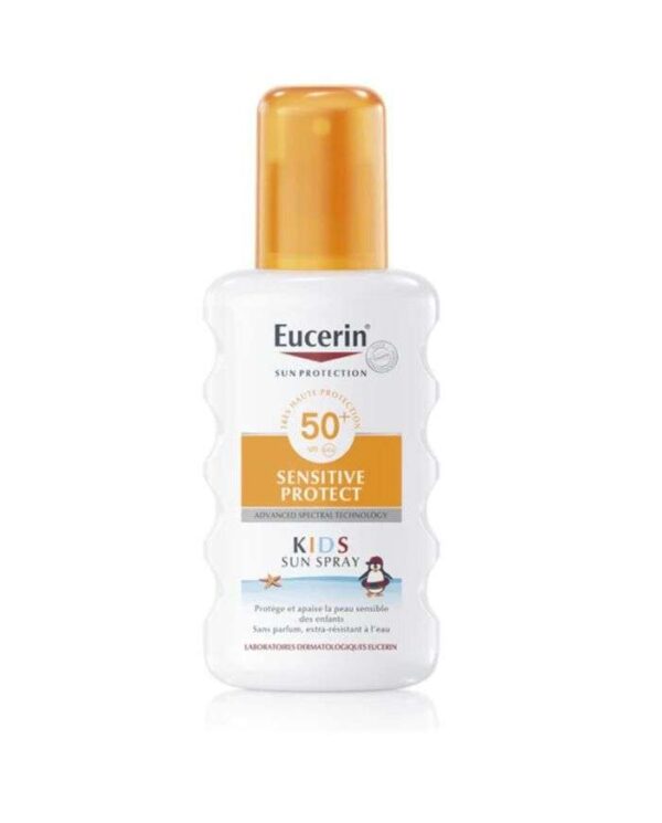 Eucerin Sun Sensitive Protect Kids Spray SPF 50+ — Lot 1 + 1 Offert – 2 × 200 ml