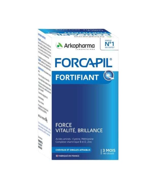 Forcapil Cheveux et Ongles – 180 gélules