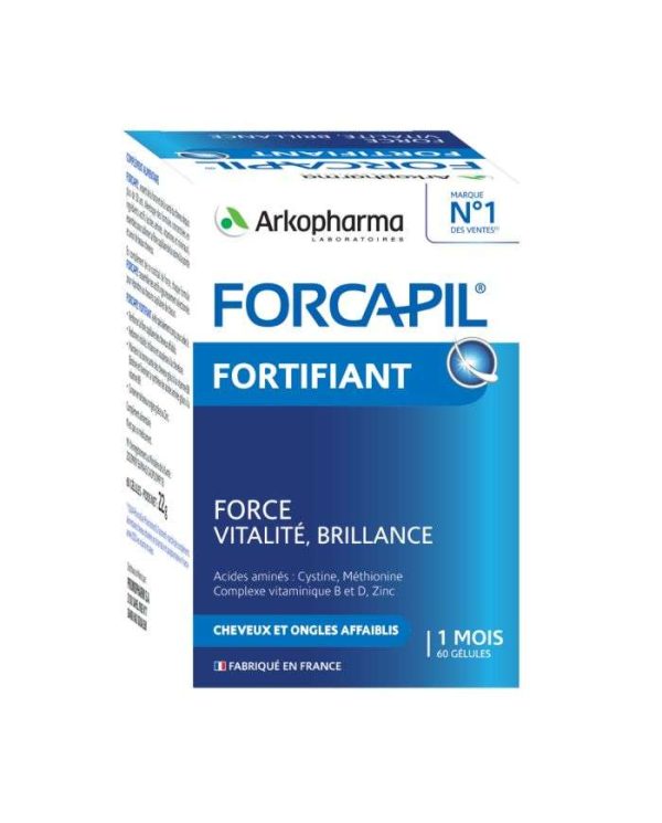 Forcapil Cheveux et Ongles – 60 gélules