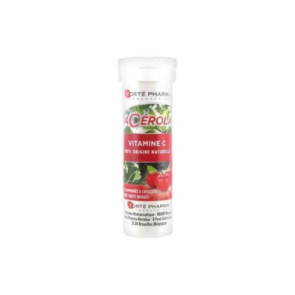 Forté Pharma Acerola Vitamine C – 12 comprimés