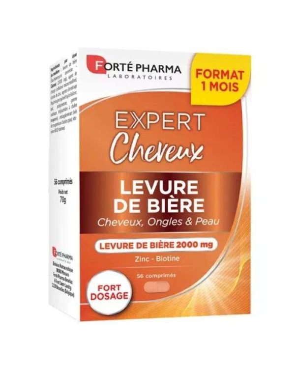 Forté Pharma Expert Cheveux Levure de bière – 56 comprimés