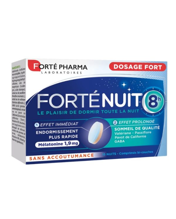 Forté Pharma Forté Nuit 8h – 15 comprimés