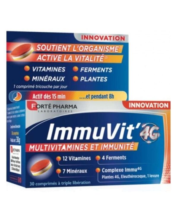 Forté Pharma Immuvit 4G – 30 comprimés