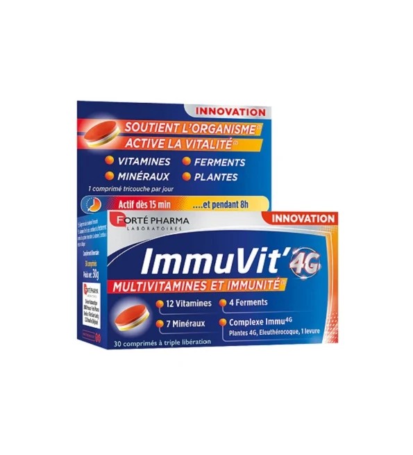 Forté Pharma Immuvit 4G – 30 comprimés