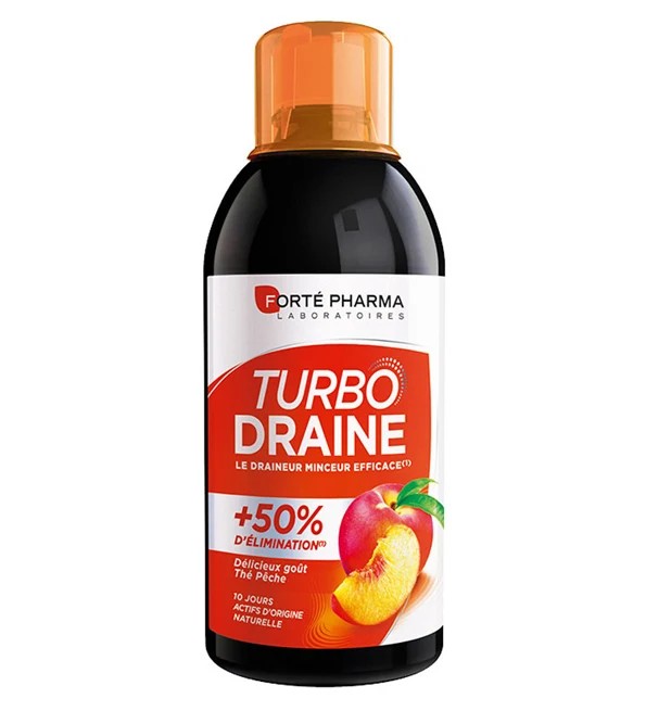 Forté Pharma TurboDraine Goût Pêche – 500 ml