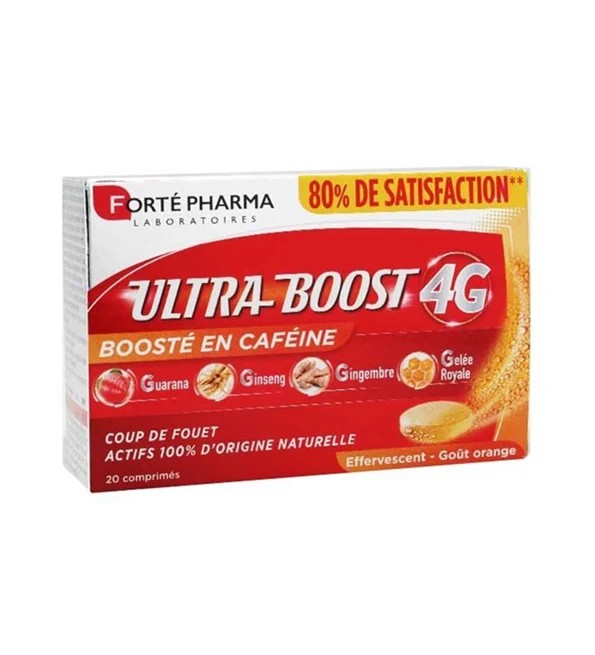 Forté Pharma Vitalité 4G Ultra Boost – 20 comprimés effervescents
