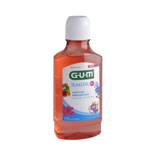 GUM Bain de Bouche Junior 6 – 300 ml – Réf. 3022