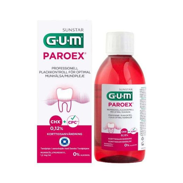 GUM Bain de Bouche Paroex – 300 ml – Réf. 1784