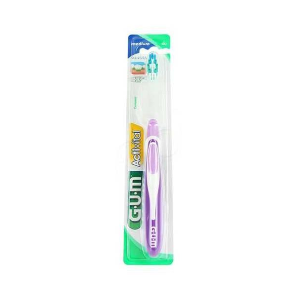 GUM Brosse à Dents Activital Compact Medium – Réf. 583