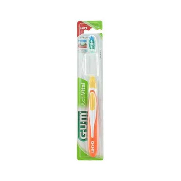GUM Brosse à Dents Activital Compact Souple – Réf. 581