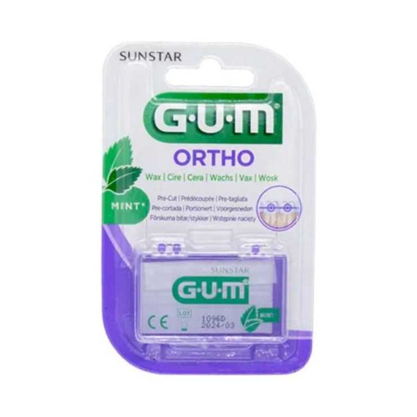 GUM Cire de Protection Orthodontie Mentholee – Réf. 724