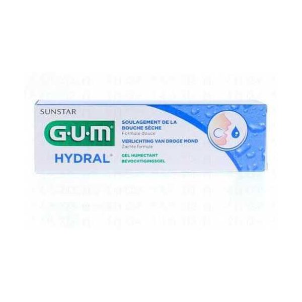GUM Dentifrice Hydral Gel – 50 ml – Réf. 6000