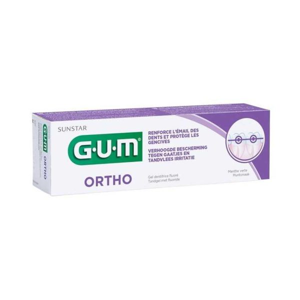 GUM Dentifrice Special Ortho – 75 ml – Réf. 3080
