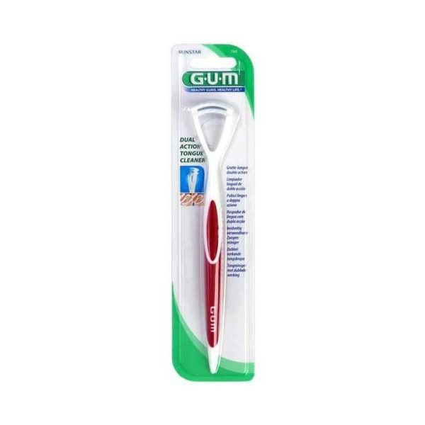 GUM Gratte Langue Double Action – Réf. 760