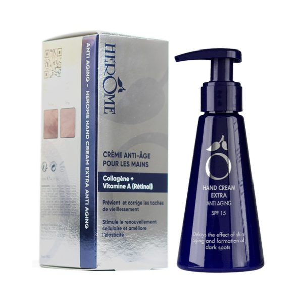 Herome Crème Mains Anti-Taches Anti-Âge SPF 15 – 120 ml