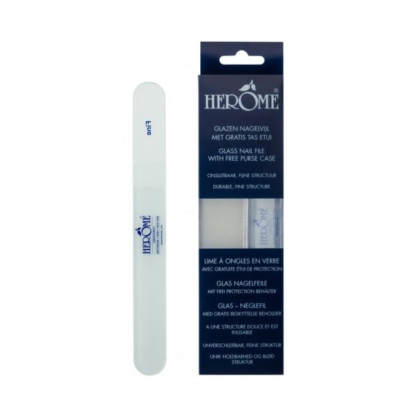 Herome Lime à Ongles en Verre Petit Format
