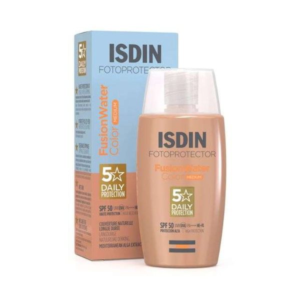 ISDIN Fotoprotector Fusion Water Color Medium SPF 50+ – 50 ml