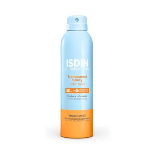 ISDIN Fotoprotector Spray Transparent Wet Skin SPF 50+ – 250 ml