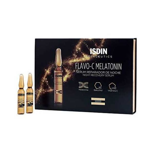 ISDIN Isdinceutics Flavo-C Melatonin Sérum Nuit – 30 ampoules