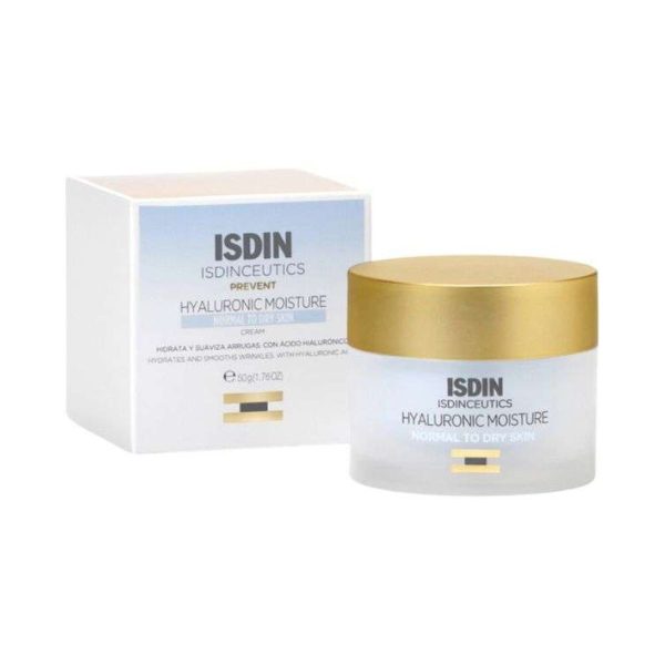 ISDIN Isdinceutics Hyaluronic Moisture Crème Peaux Normales à Sèches – 50 g