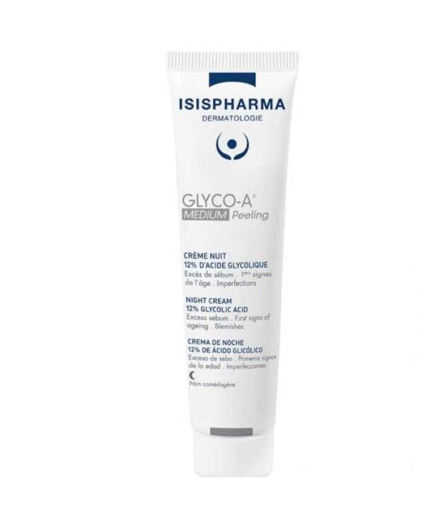 Isispharma Glyco-A Medium Peeling Nuit 12 % Acide Glycolique – 30 ml