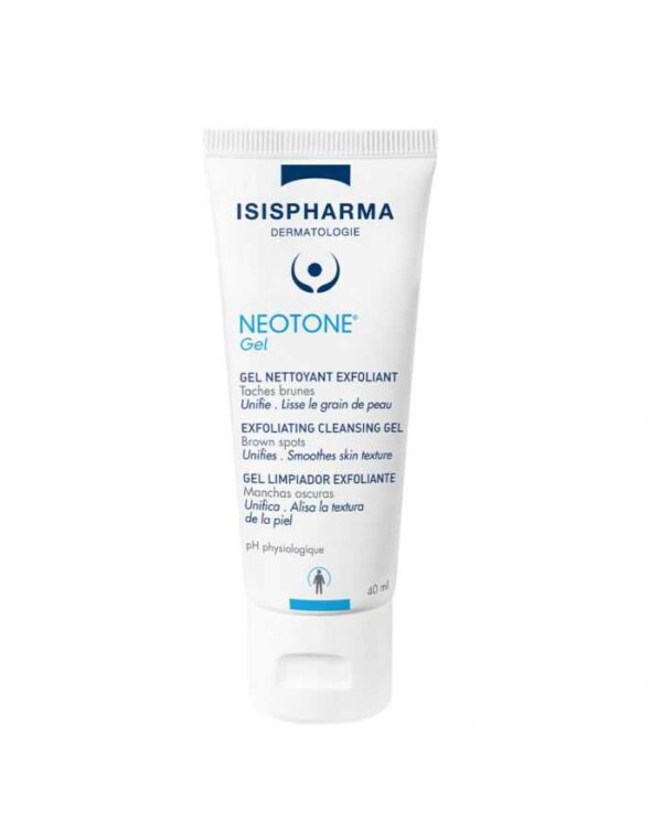 Isispharma Neotone Gel Nettoyant Exfoliant Éclat – 40 ml