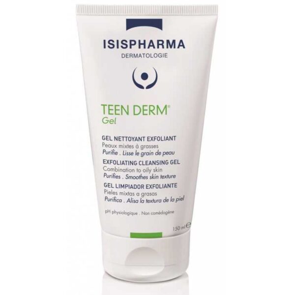 Isispharma Teen Derm Gel Nettoyant Exfoliant – 150 ml