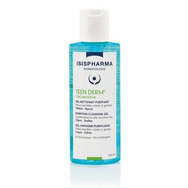 Isispharma Teen Derm Gel Sensitive Nettoyant – 100 ml