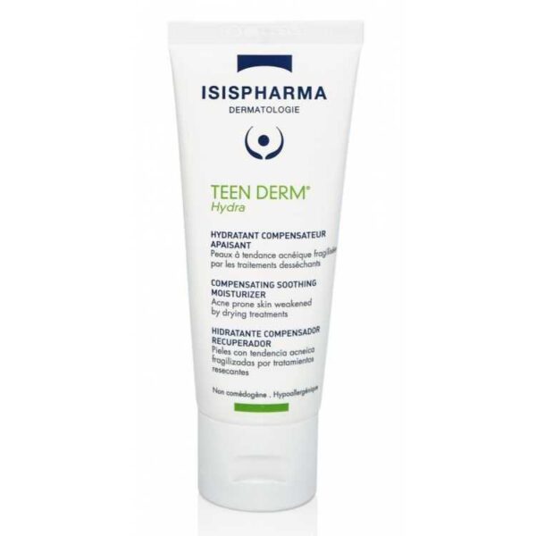 Isispharma Teen Derm Hydra Soin Hydratant Apaisant – 40 ml