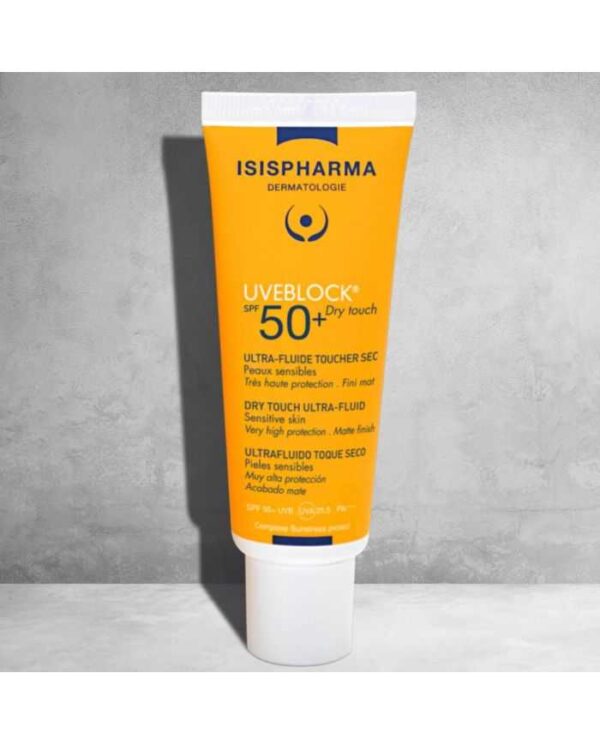 Isispharma Uveblock Dry Touch Fluide SPF 50+ Invisible – 40 ml