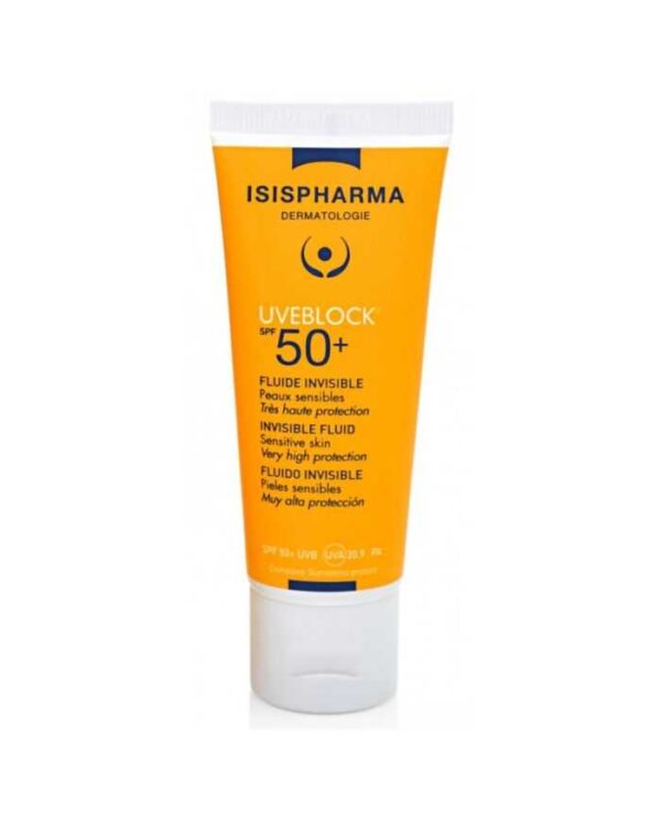 Isispharma Uveblock Fluide Solaire SPF 50+ Invisible – 40 ml
