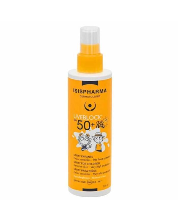 Isispharma Uveblock Spray Kids Solaire SPF 50+ – 200 ml