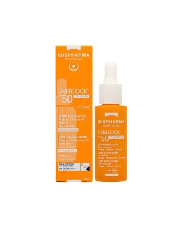 Isispharma Uveblock Sun Serum Solaire SPF 50 – 28 ml