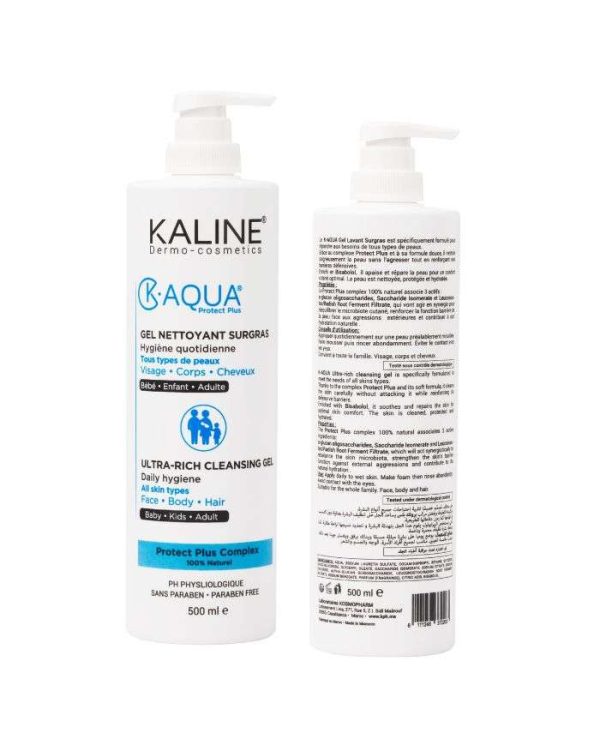 Kaline K-Aqua Gel Nettoyant Surgras – 500 ml