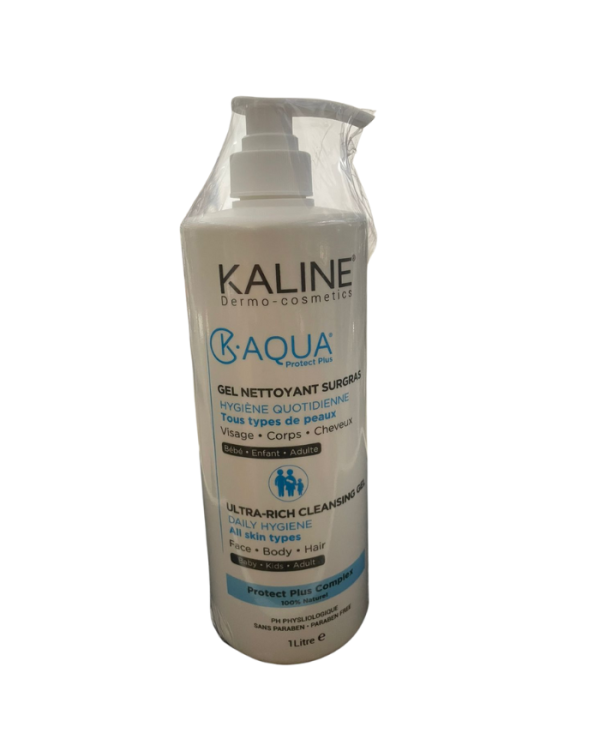 Kaline K-Aqua Protect Plus Gel Nettoyant Surgras – 1 L