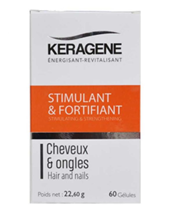 Keragene Complément Cheveux et Ongles – 60 gélules