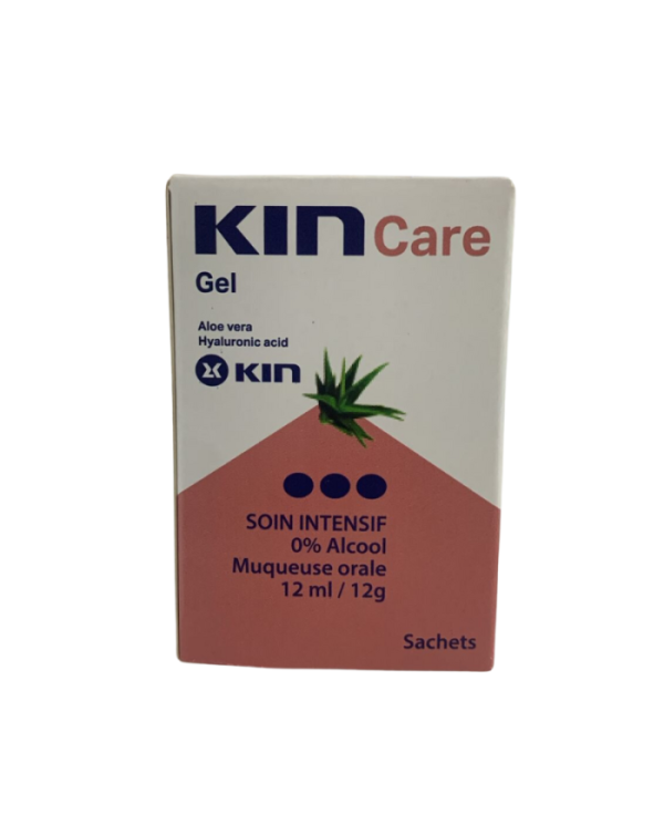 KIN Care Gel Aloe Vera et Acide Hyaluronique Muqueuse Orale – 12 ml