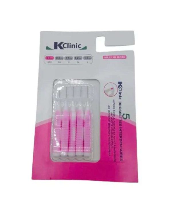 KIN KClinic Brossettes Interdentaires 0,7 mm – 5 unités