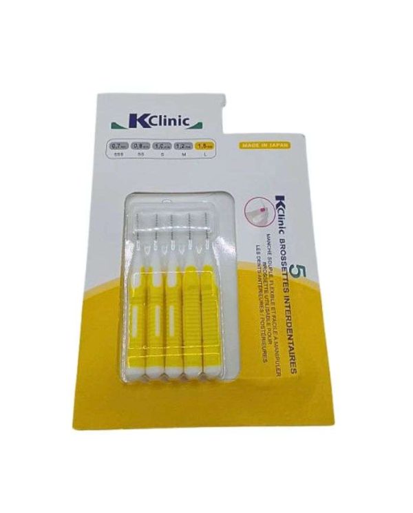 KIN KClinic Brossettes Interdentaires 1,5 mm – 5 unités