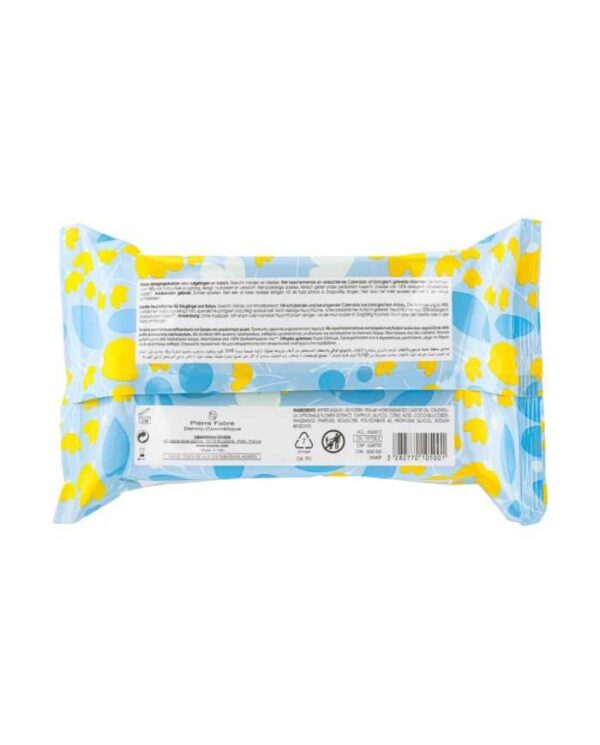 Klorane Bébé Lingettes nettoyantes douces au Calendula – 70 lingettes