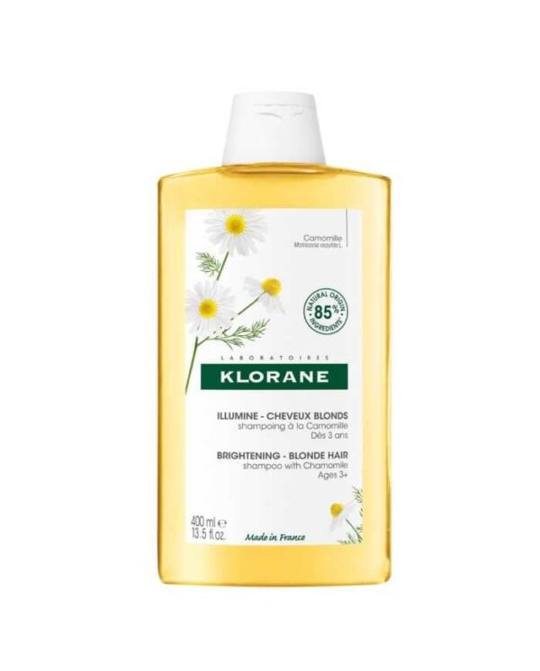 Klorane Camomille Shampooing reflets blonds – 400 ml