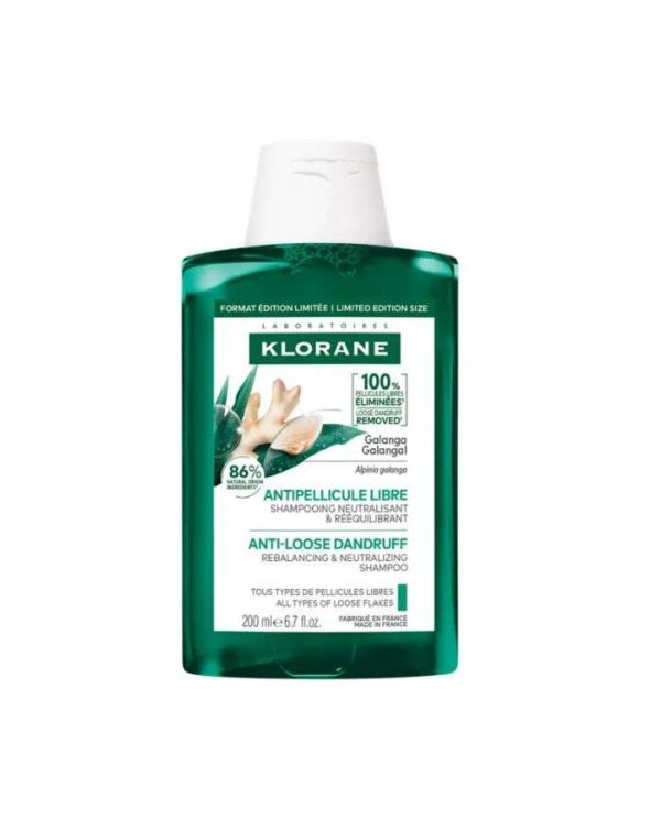 Klorane Galanga Shampooing antipelliculaire rééquilibrant – 200 ml