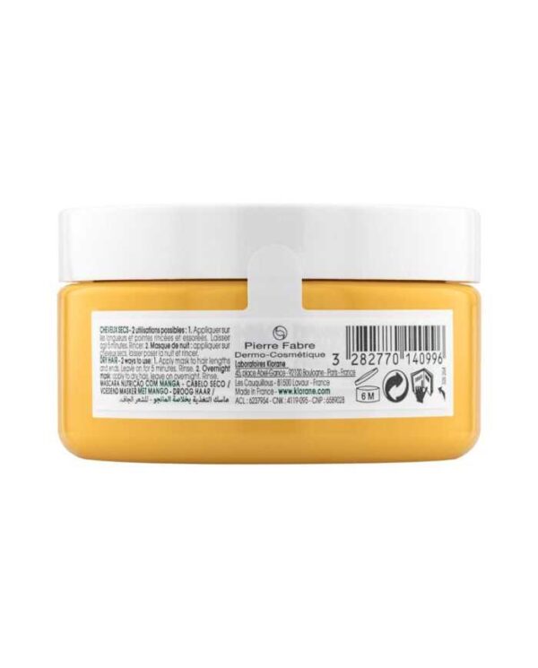 Klorane Mangue Masque nutrition intense – 150 ml
