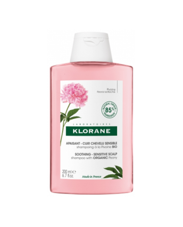 Klorane Pivoine Bio Shampooing apaisant – 200 ml