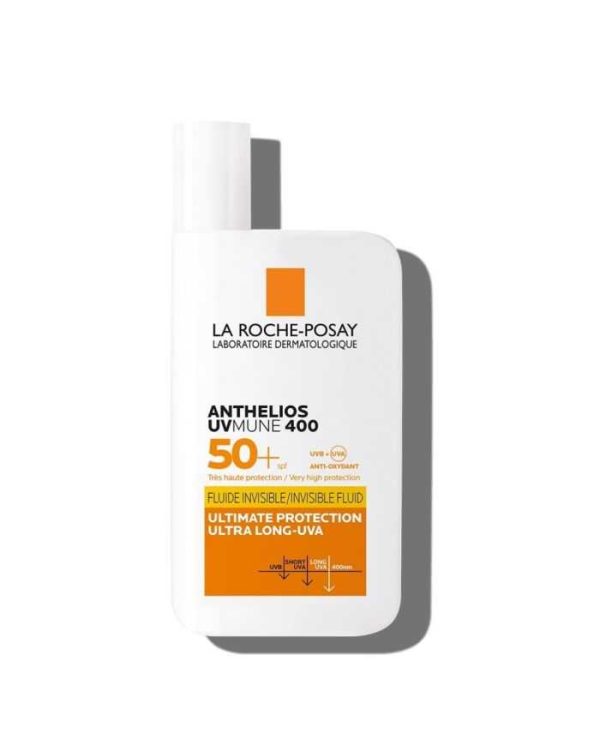 La Roche-Posay Anthelios UVmune 400 Fluide Invisible SPF 50+ – 50 ml + Hyalu B5 10 ml