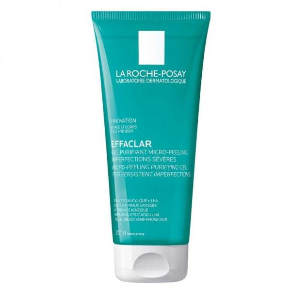 La Roche-Posay Effaclar Gel Micro-Peeling Purifiant – 200 ml